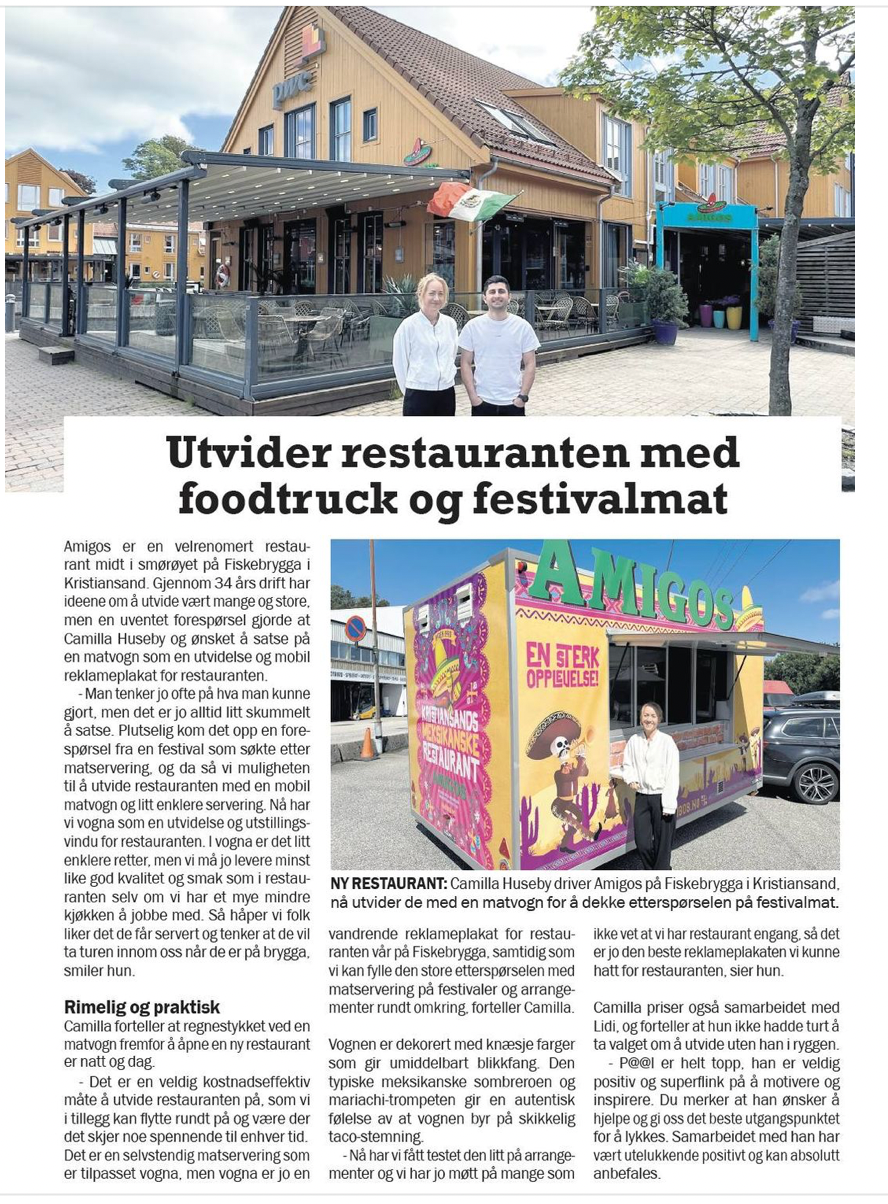 utvider restaurant